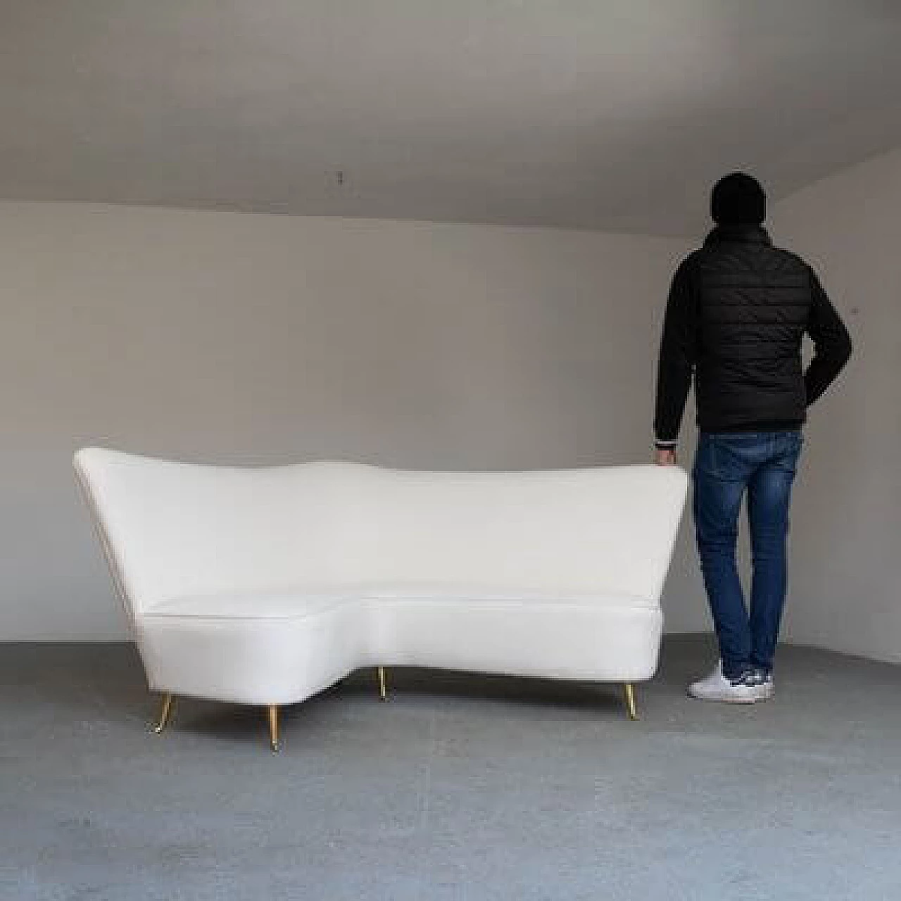 Corner sofa by Isa Bergamo, 1950s 25