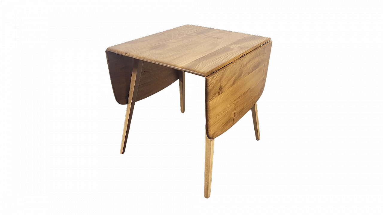 Ercol drop leaf dining table, 1960s 18