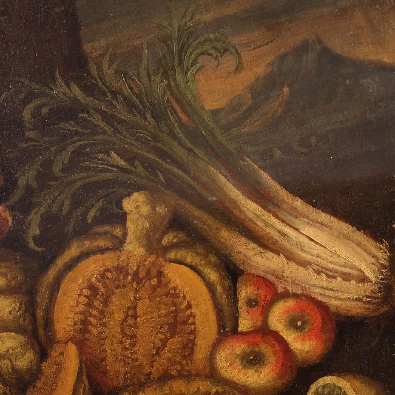 Oil on oval canvas depicting Still Life, 18th century 4
