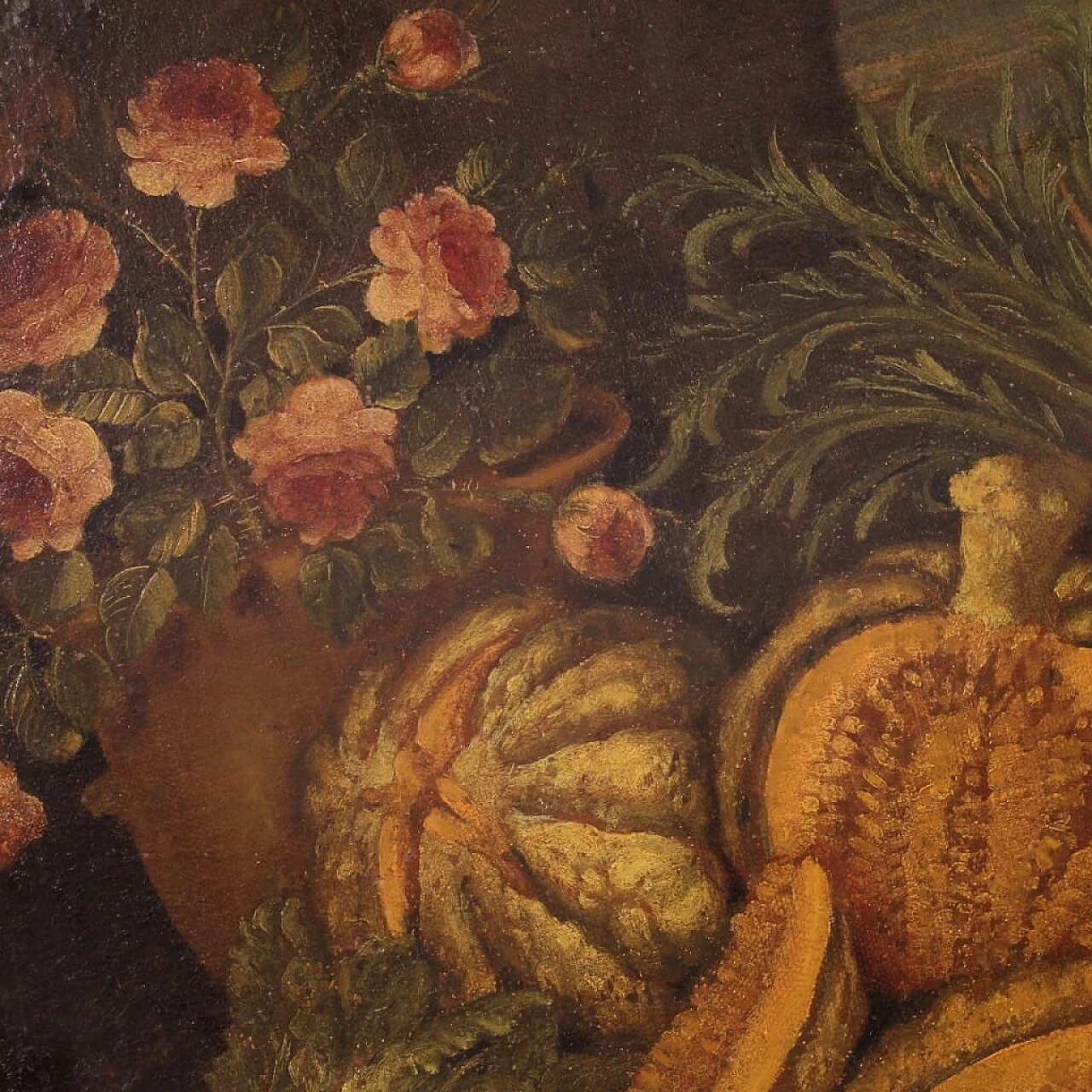 Oil on oval canvas depicting Still Life, 18th century 6
