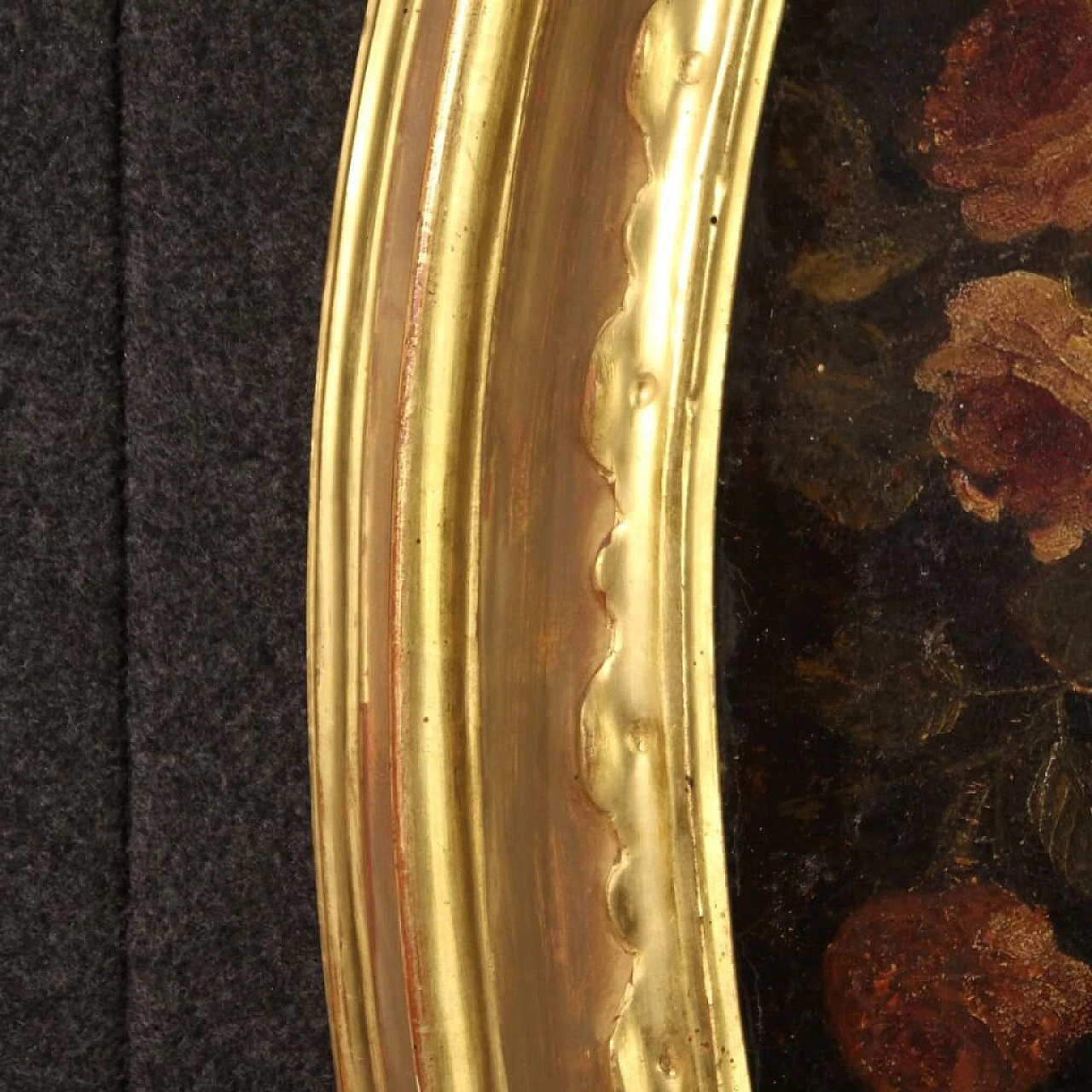 Oil on oval canvas depicting Still Life, 18th century 12