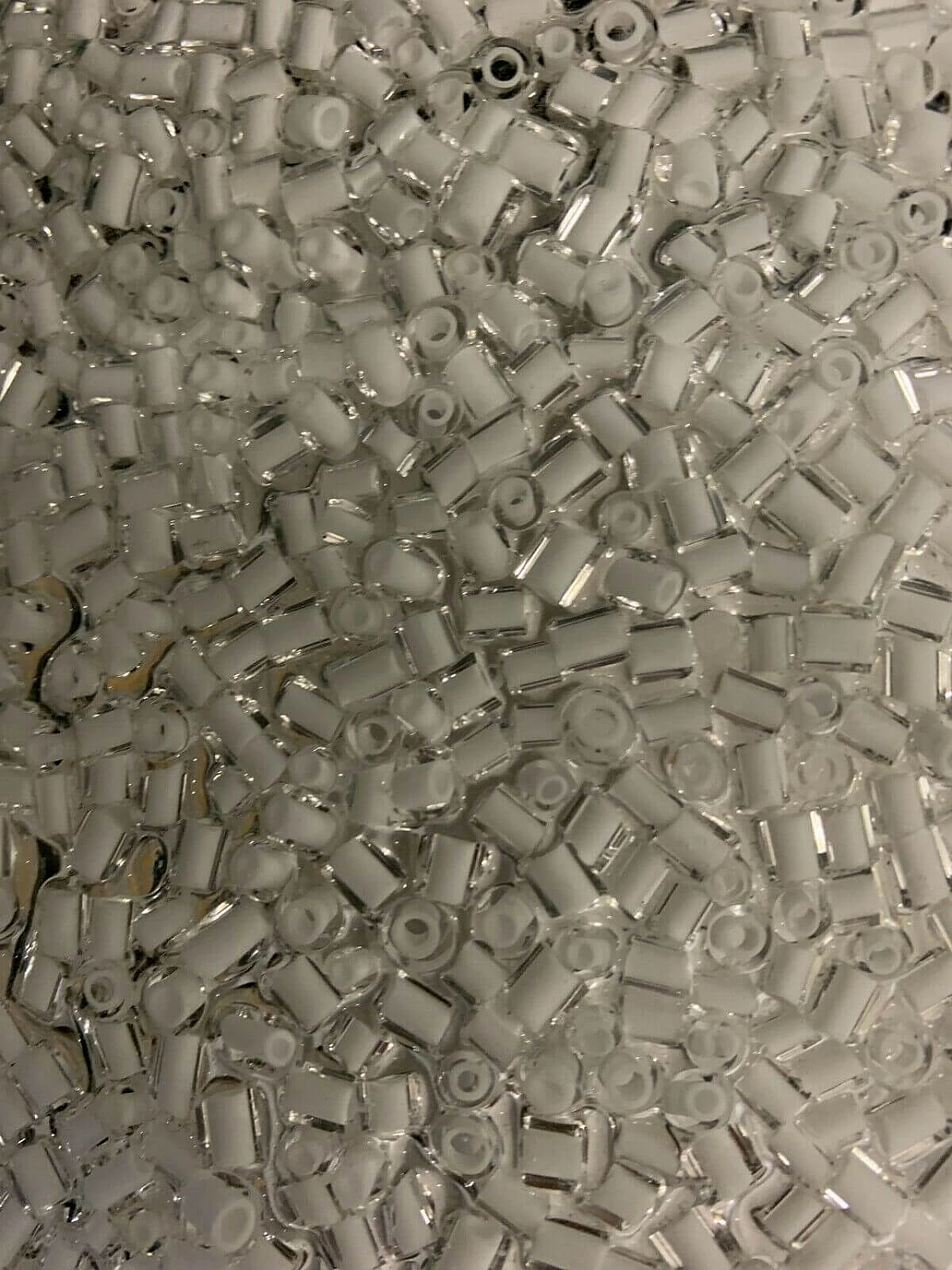 Coppia di applique in vetro di Murano e metallo di I3, anni '70 4