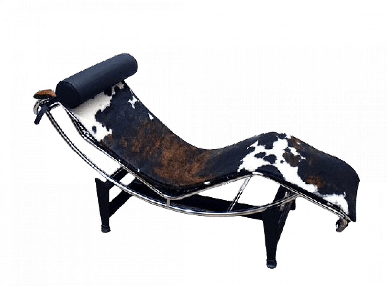 LC4 Chaise longue by Le Corbusier for Cassina, 1970s 1480583