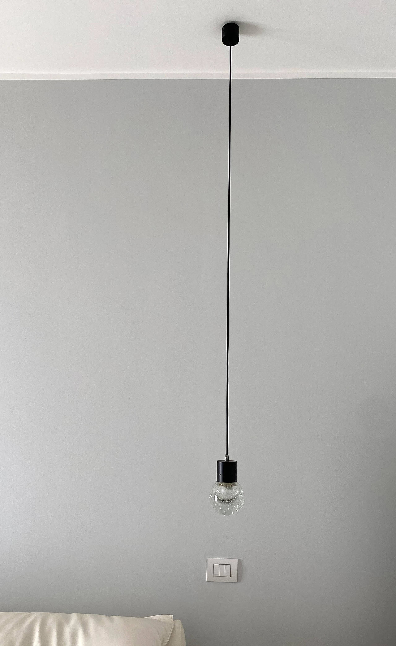 Coppia di lampade a sospensione di Gino Sarfatti per Archimede Seguso, anni '60 14