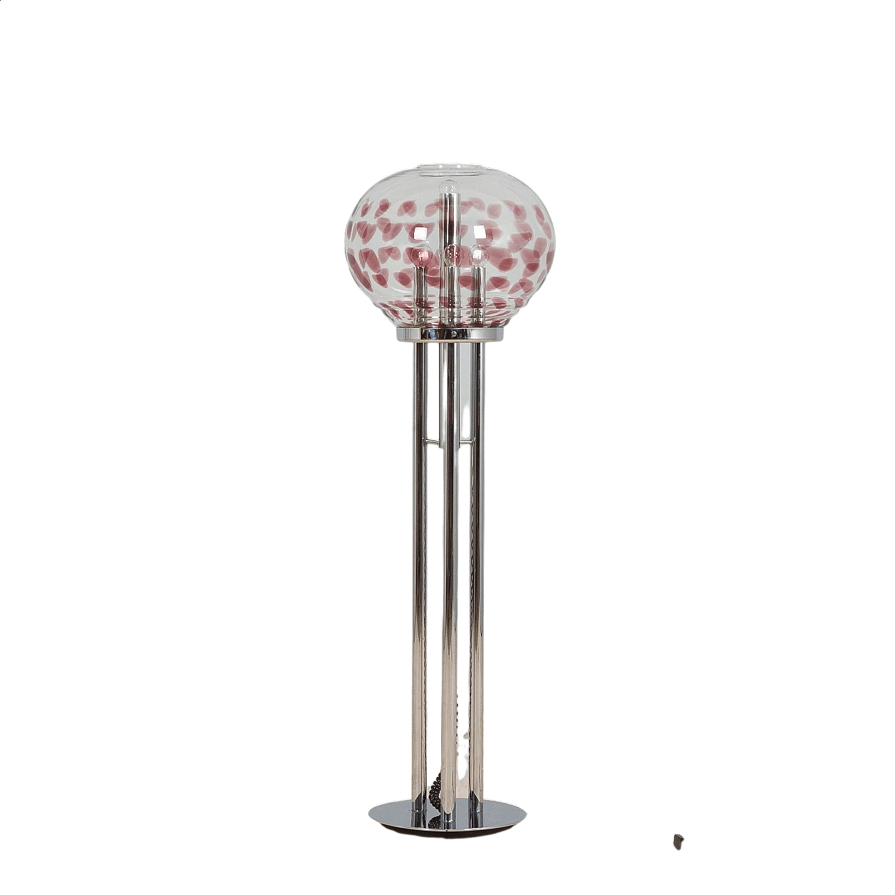 Murano glass floor lamp in the style of Toni Zuccheri, 1970s 17