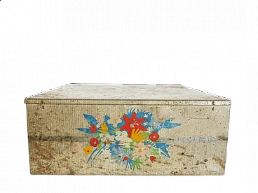 Alemagna Milano tin trunk, 1950s