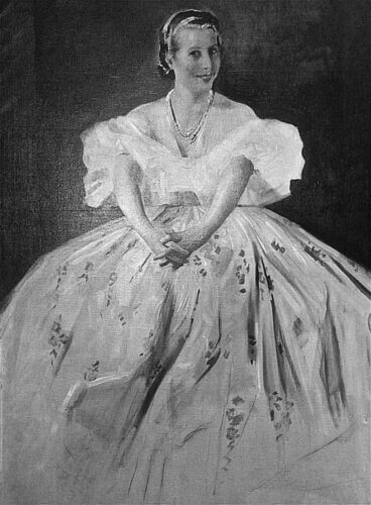 Charles Joseph Watelet, Portrait of Simone Mirat, oil on canvas, 1935 2