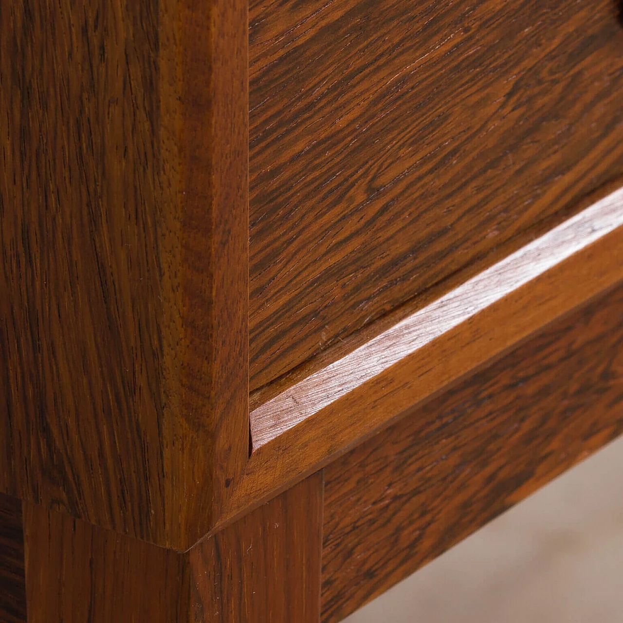 Chest of drawers and mirror in the style of Kai Kristiansen in rosewood, 60s 13