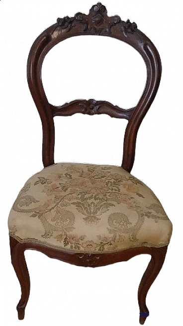 Poltroncina in noce, anni '60