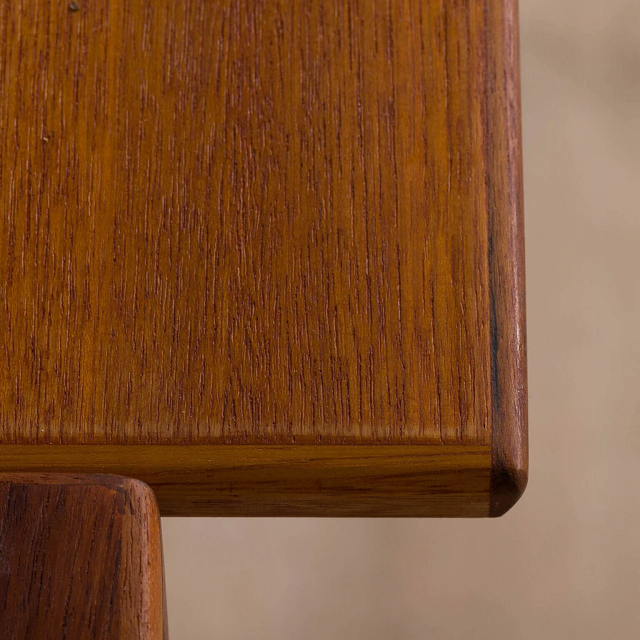 Wall unit in teak and brass by Hansen & Guldborg, 60s 23