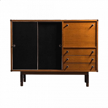 Wooden Sideboard by George Coslin for 3V, 60s