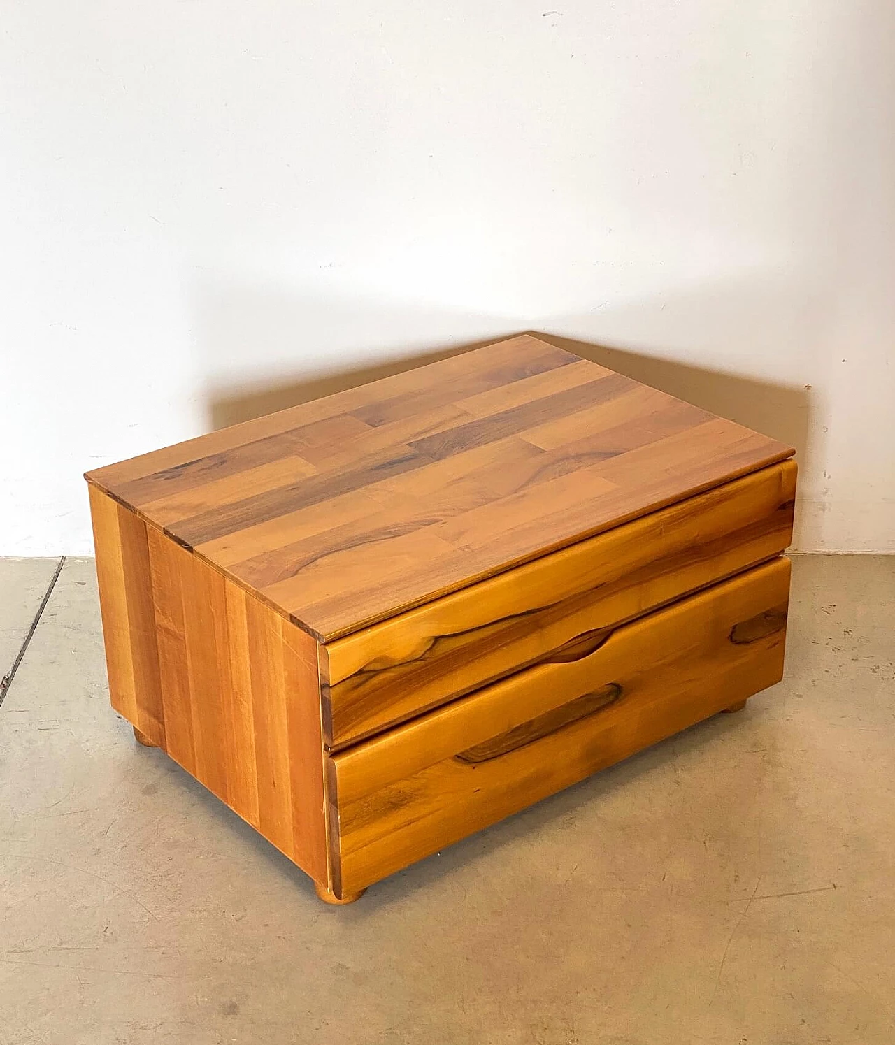 Pair of Mario Marenco bedside tables for Mobil Girgi, 1970s 8