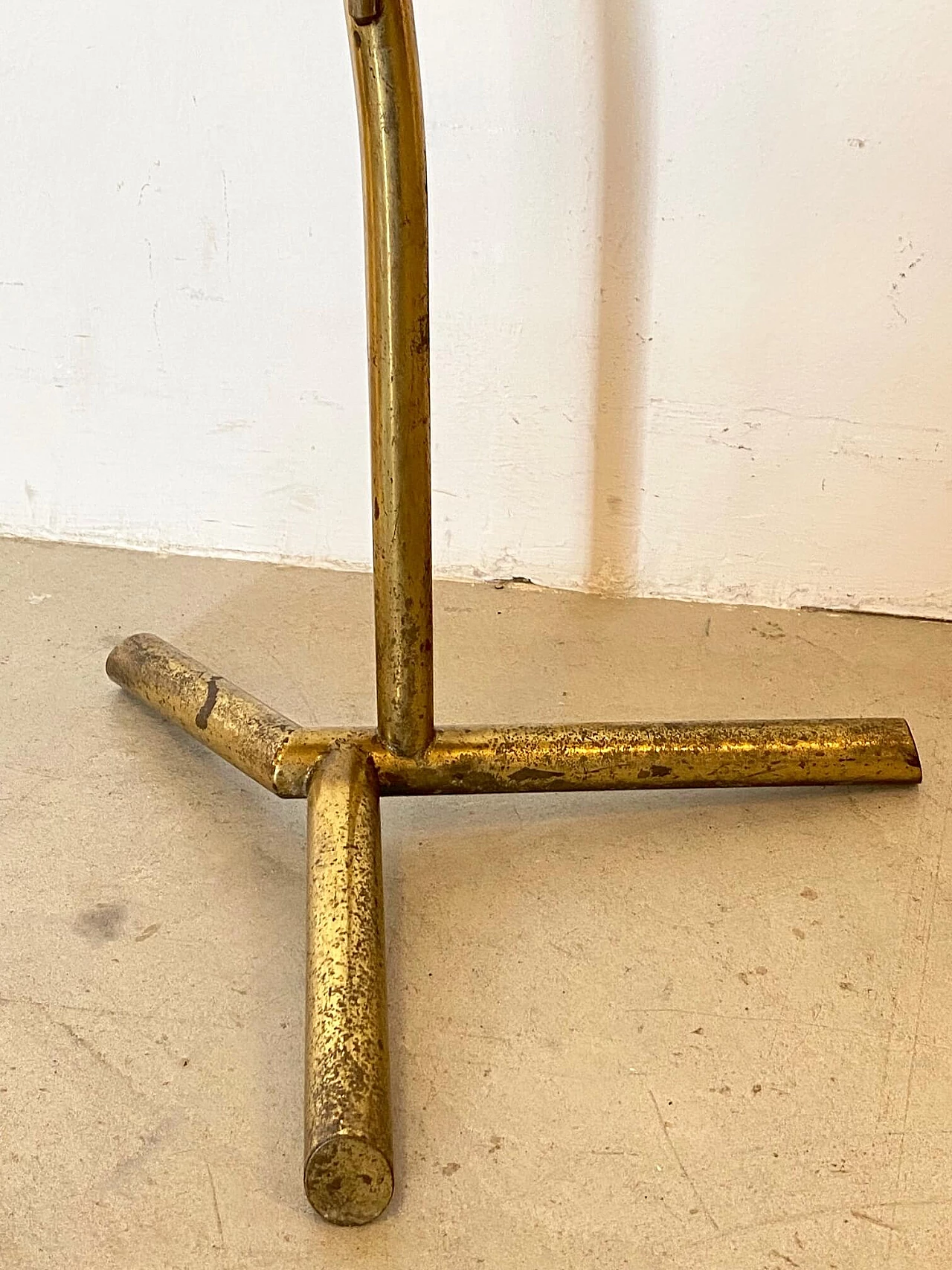 Brass vase holder, 1950s 10