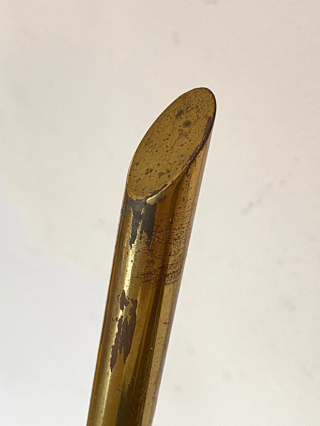 Brass vase holder, 1950s 15