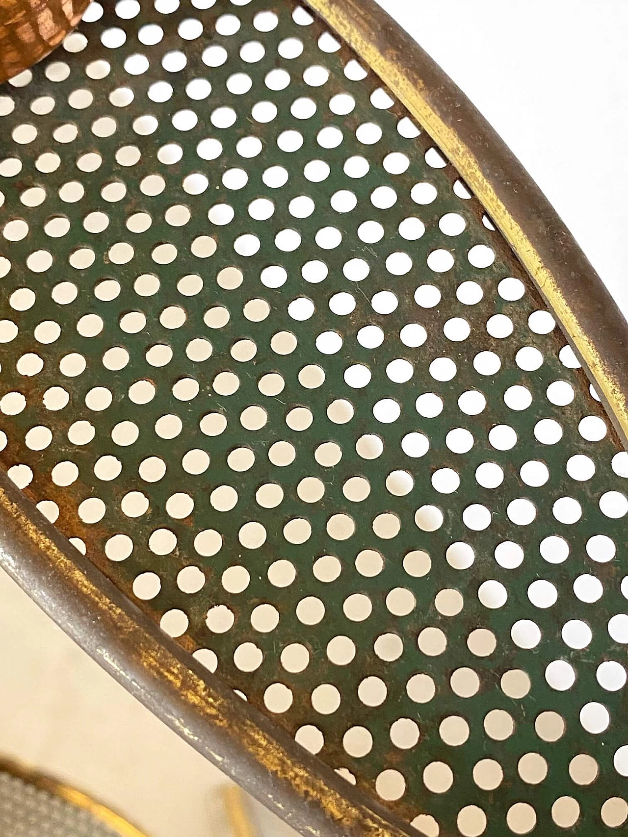 Brass vase holder, 1950s 19