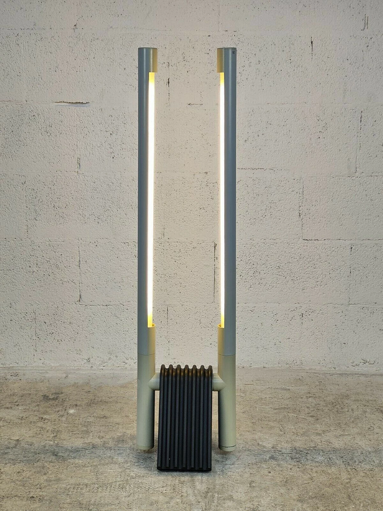 Sistema Flu adjustable table or floor lamp by Rodolfo Bonetto for Luci, 80s 2