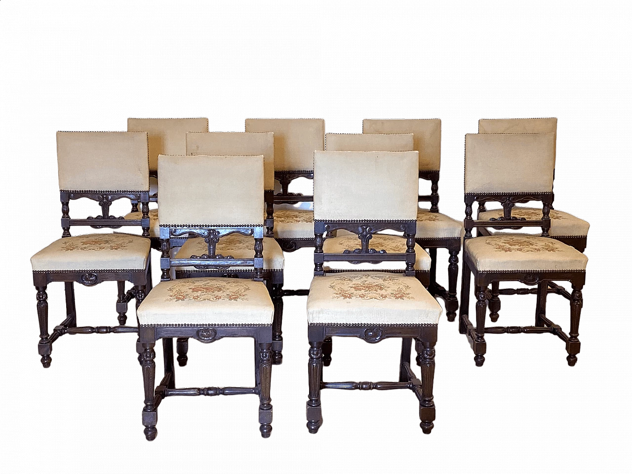 10 Sedie in noce e faggio, anni '20 15