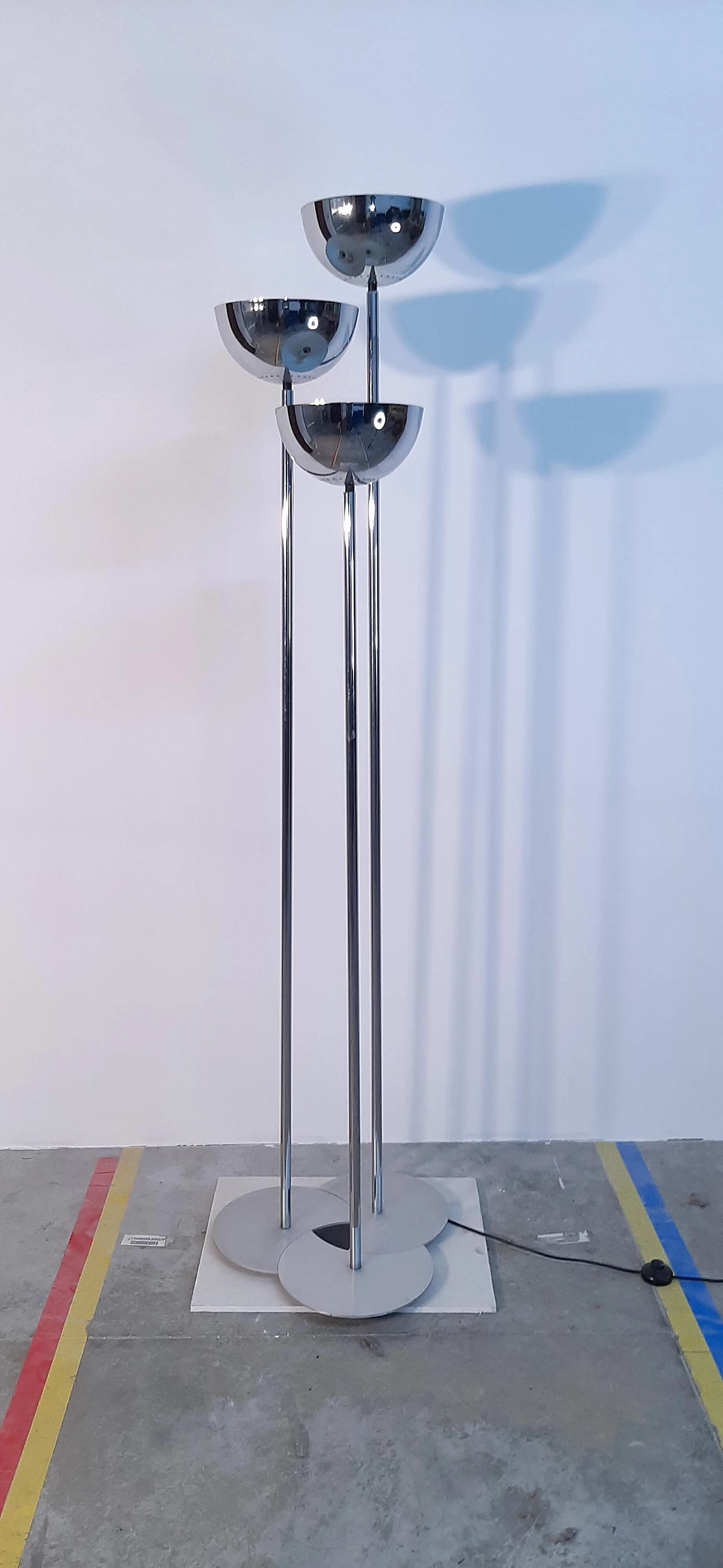 Lamperti floor lamp in chrome, 1970s 1