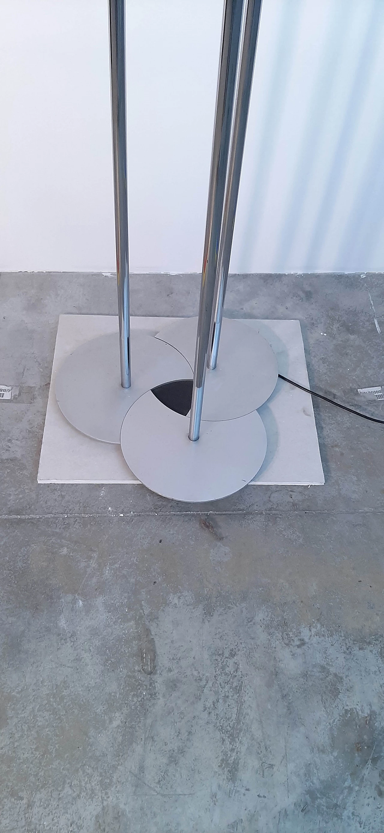 Lamperti floor lamp in chrome, 1970s 4