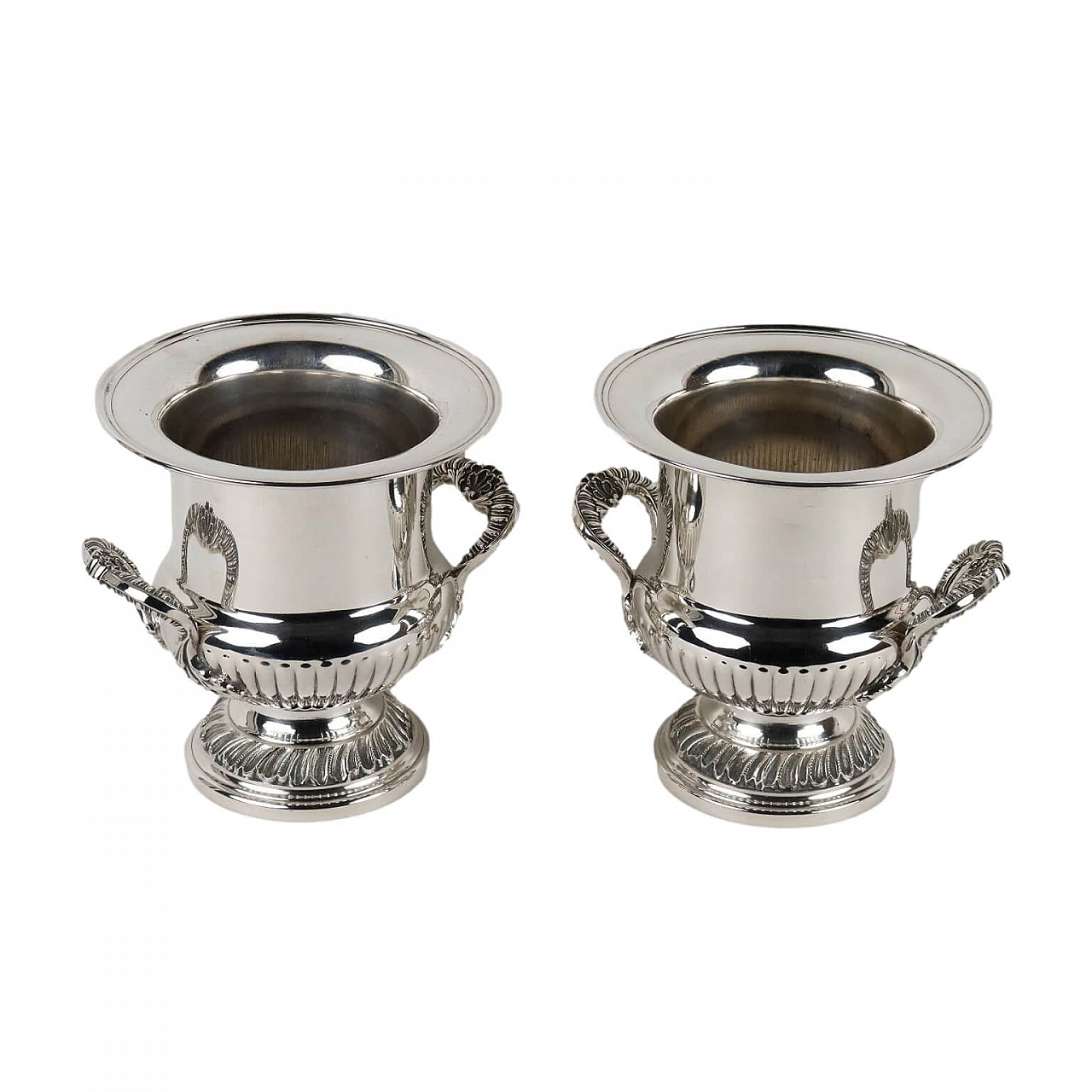 Pair of Florentine vases by Teghini, 1960s 1