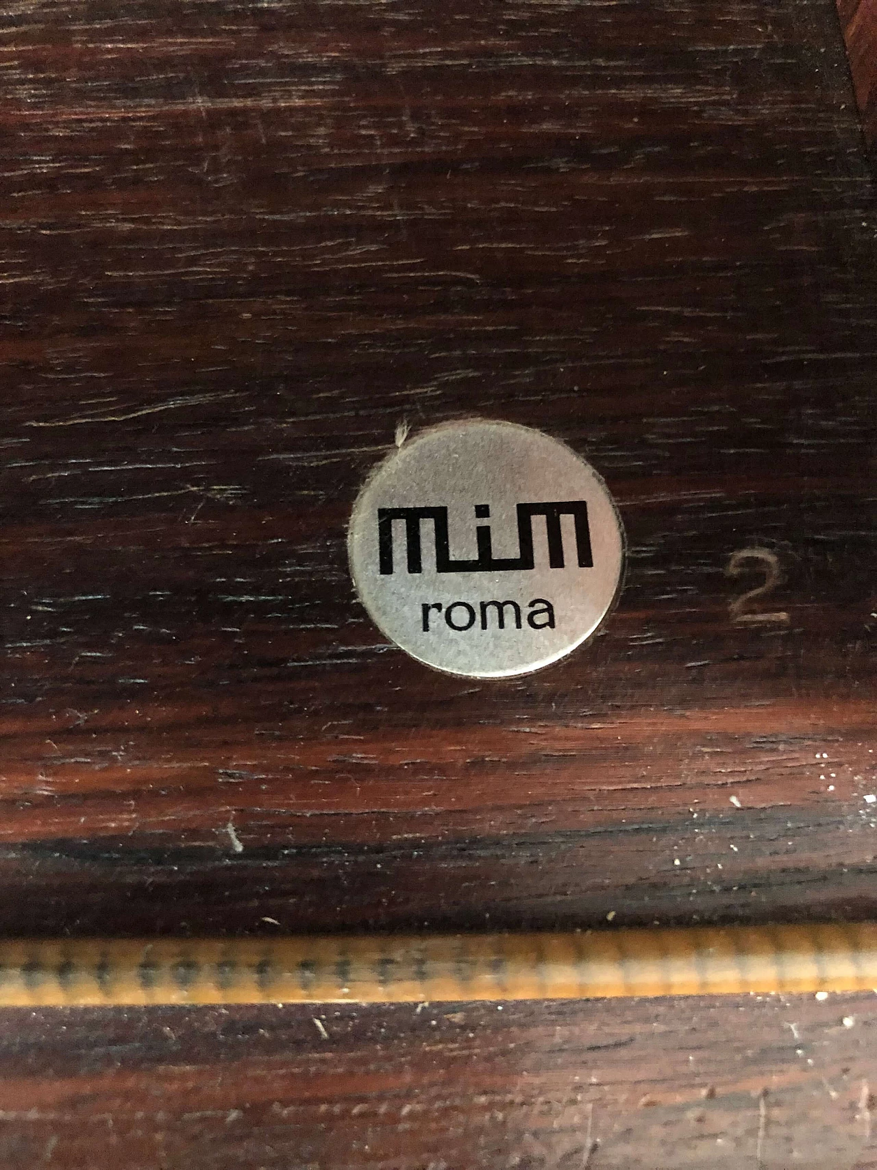 Libreria in legno di Ico Parisi per Mim, anni '50 12