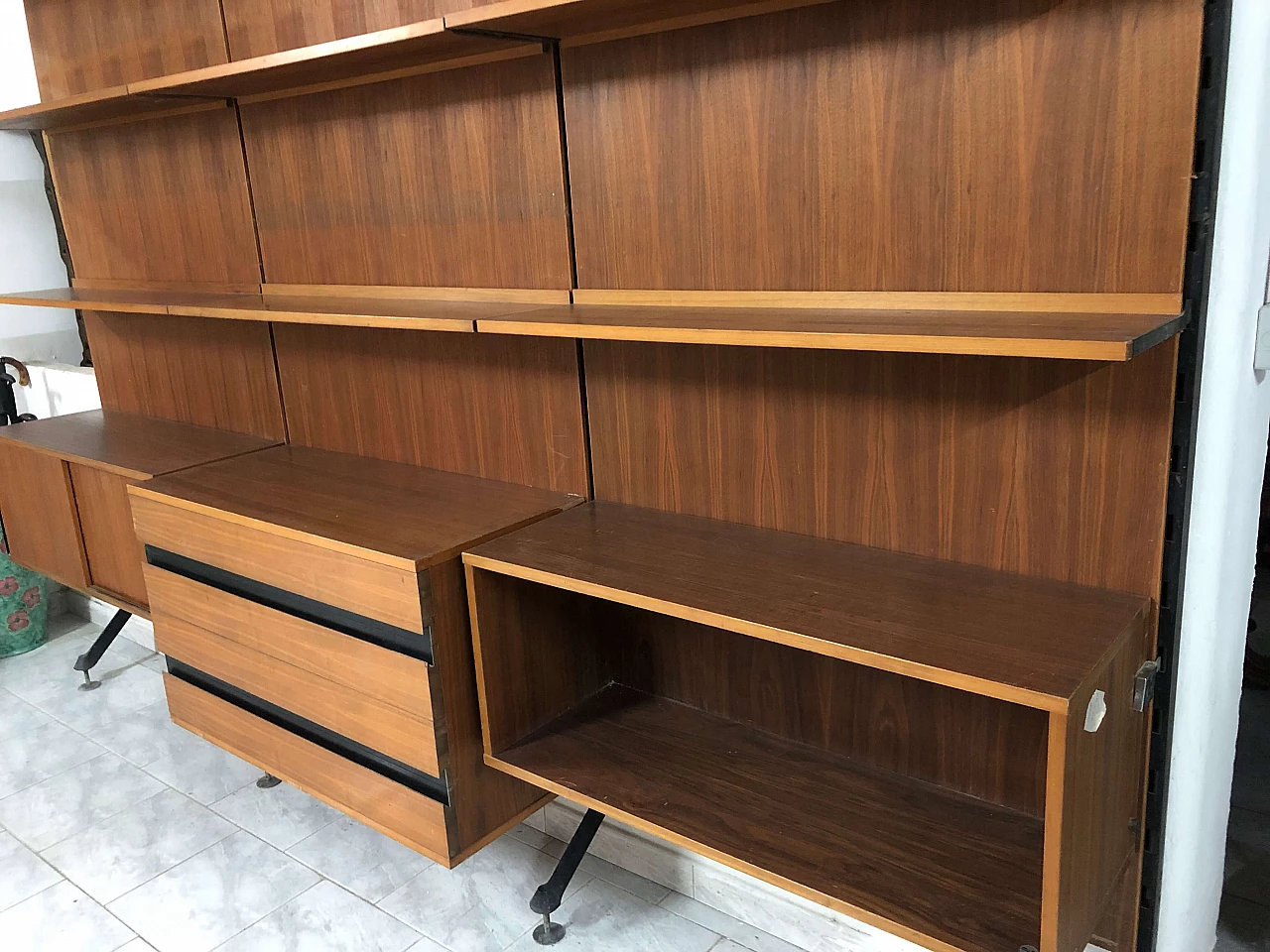 Libreria a parete di Ico Parisi per MIM, anni '50 6