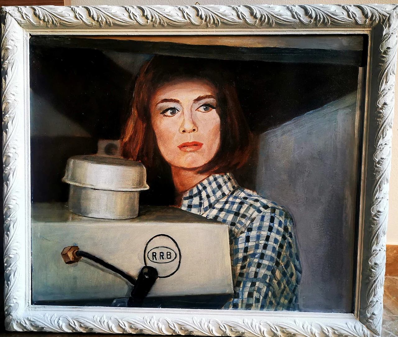 Olio su tela di Miria Malandri dal film "Blow Up" (M. Antonioni) 2016 3