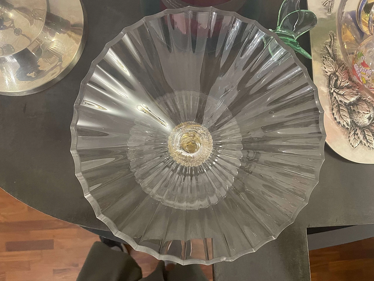 Murano glass and pure gold cup 2