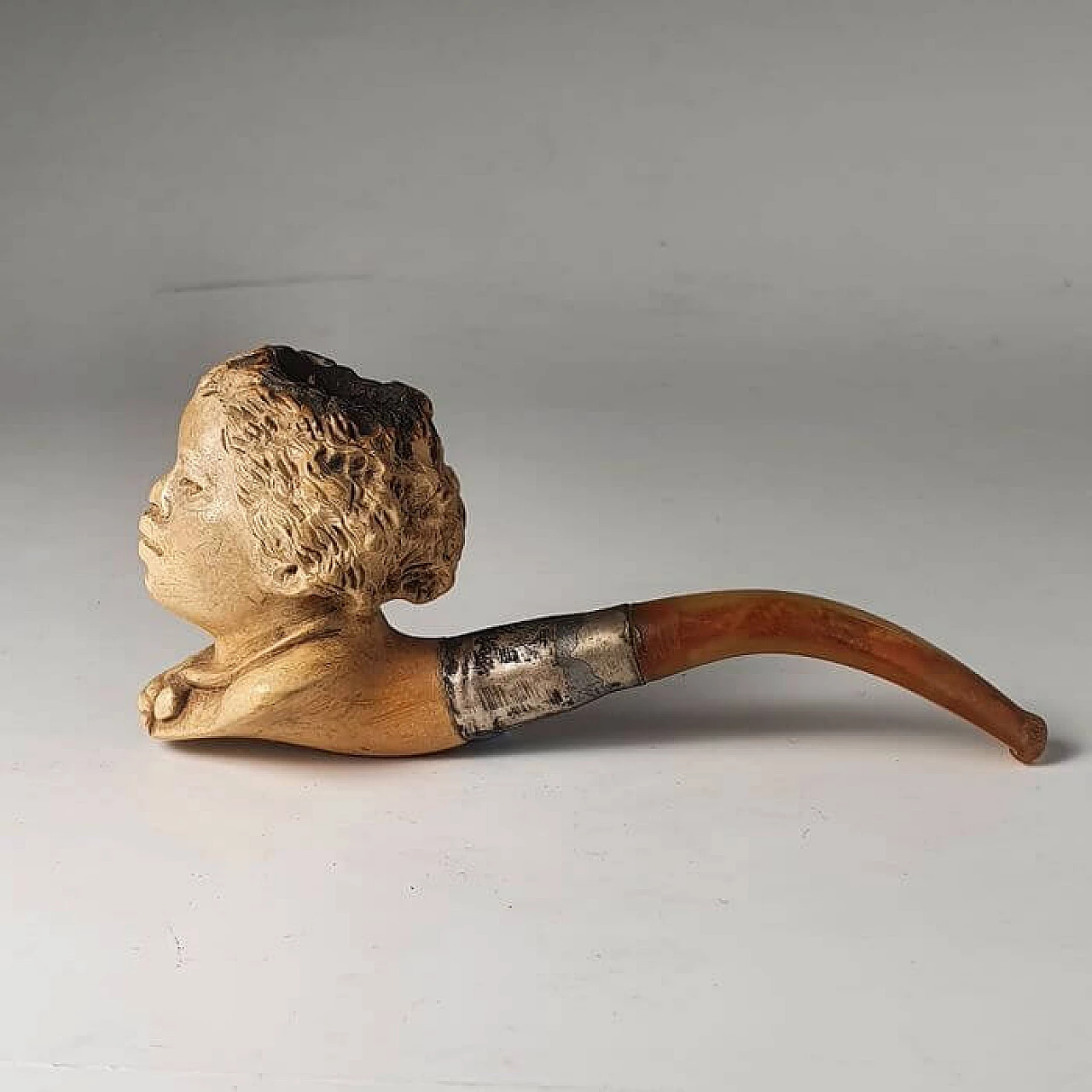 Pipa francese in schiuma di mare, '800 2