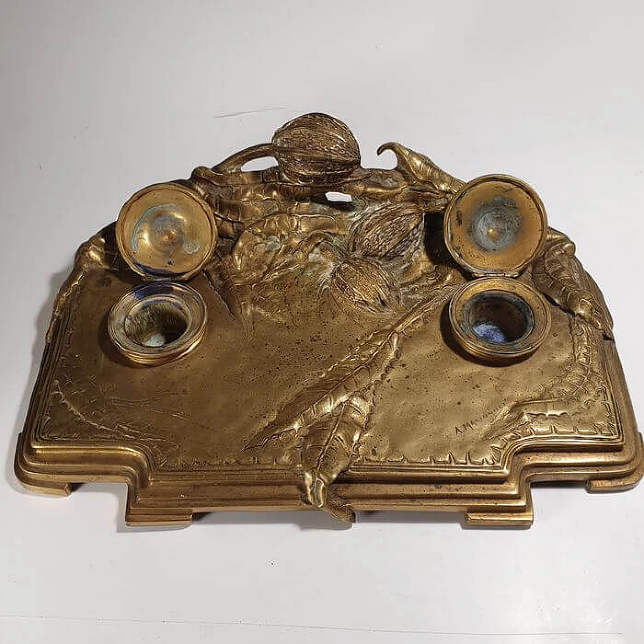 Bronze desk set by Marionnet, 19th century 5