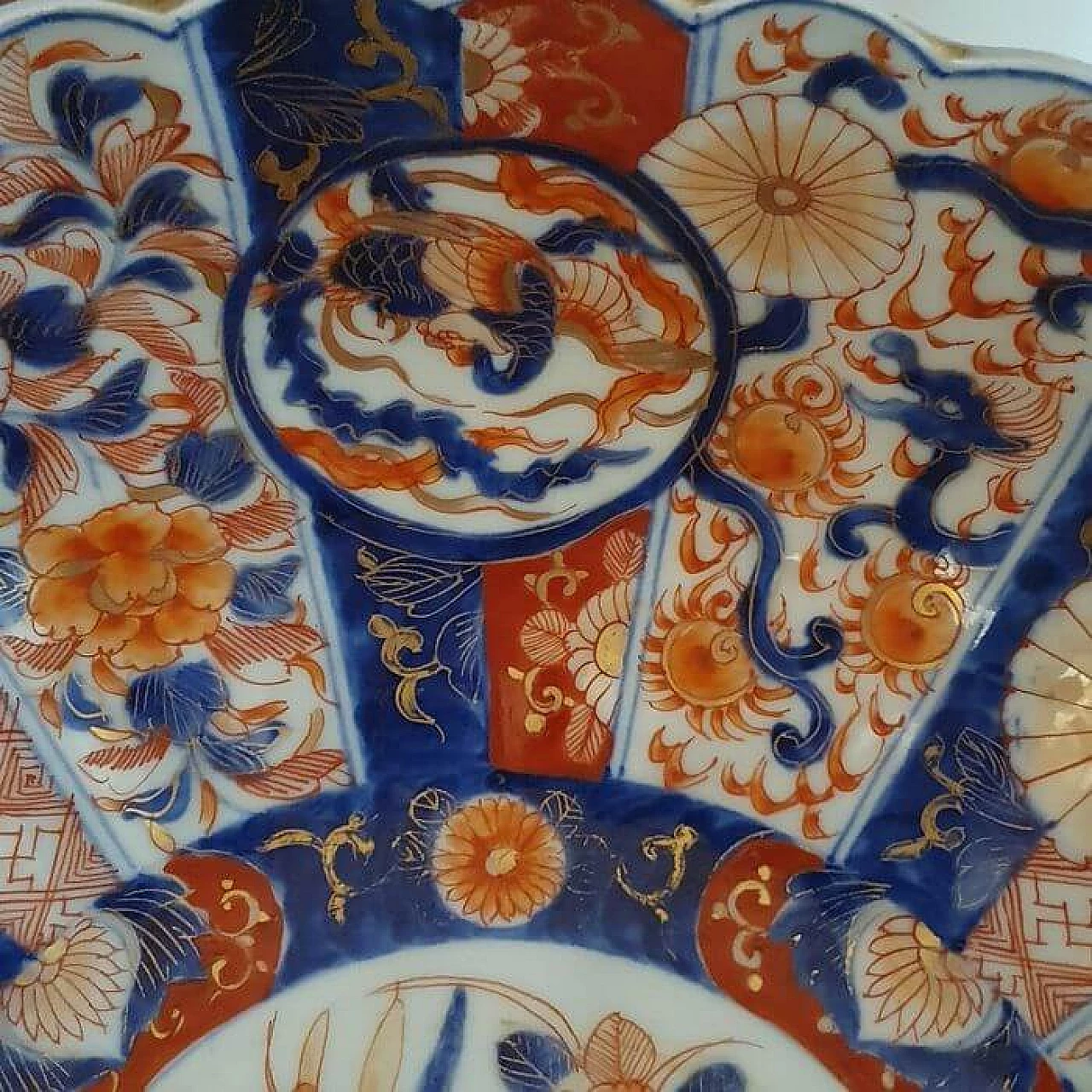Arita porcelain centrepiece and bronze mount, 19th century 1