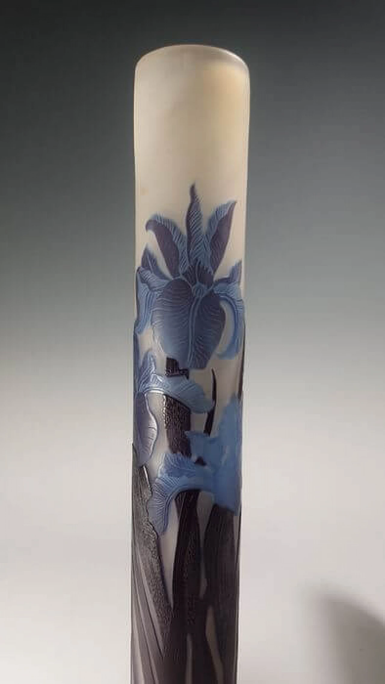 Gallé multilayer glass vase, 1920s 3