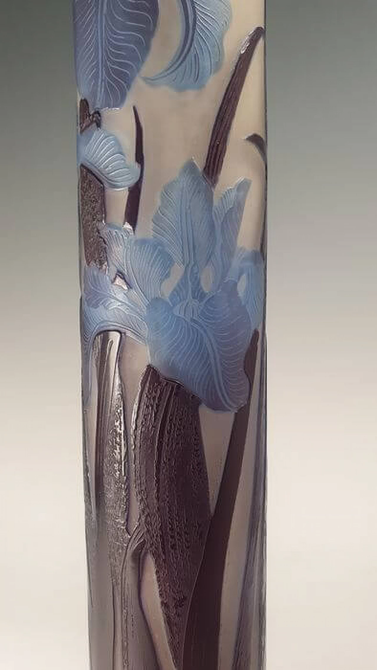 Gallé multilayer glass vase, 1920s 6