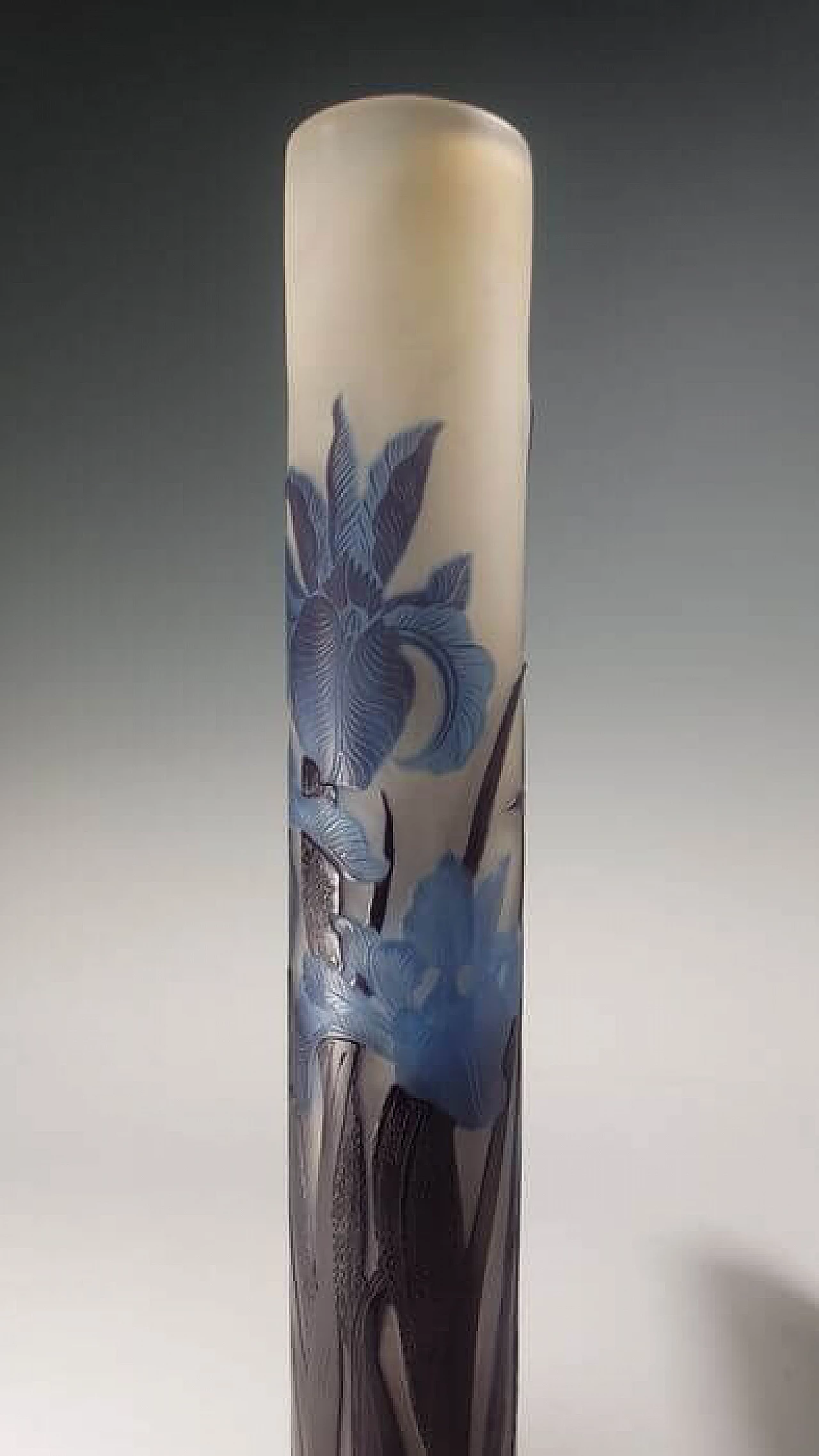 Gallé multilayer glass vase, 1920s 9
