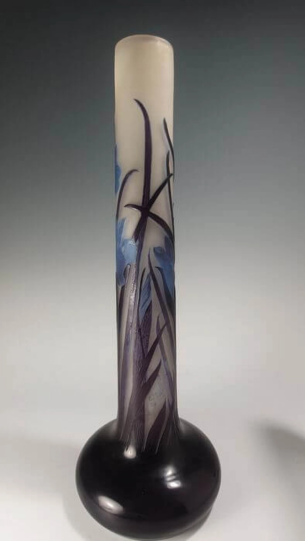 Gallé multilayer glass vase, 1920s 10