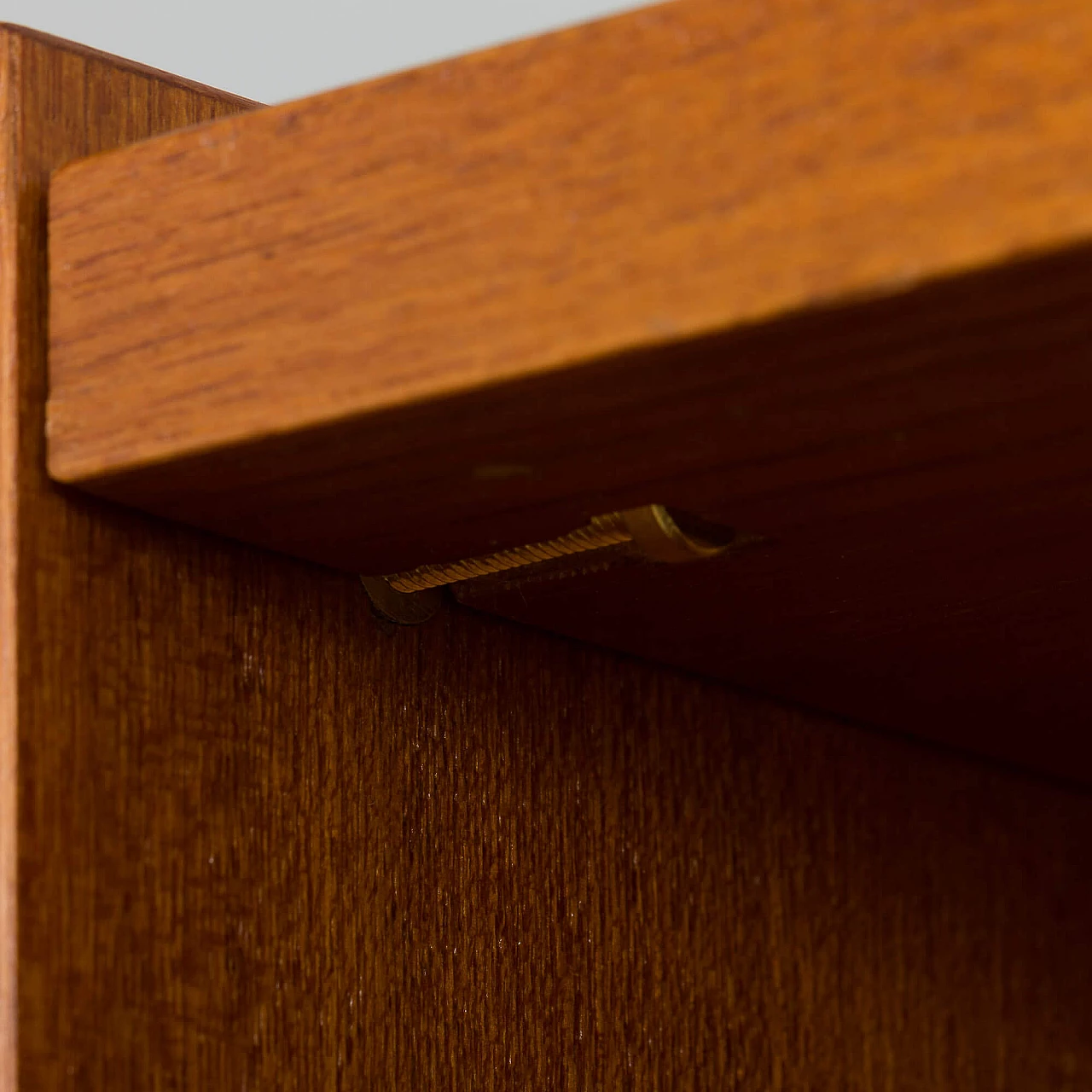 Freestanding teak wall unit, 1970s 14