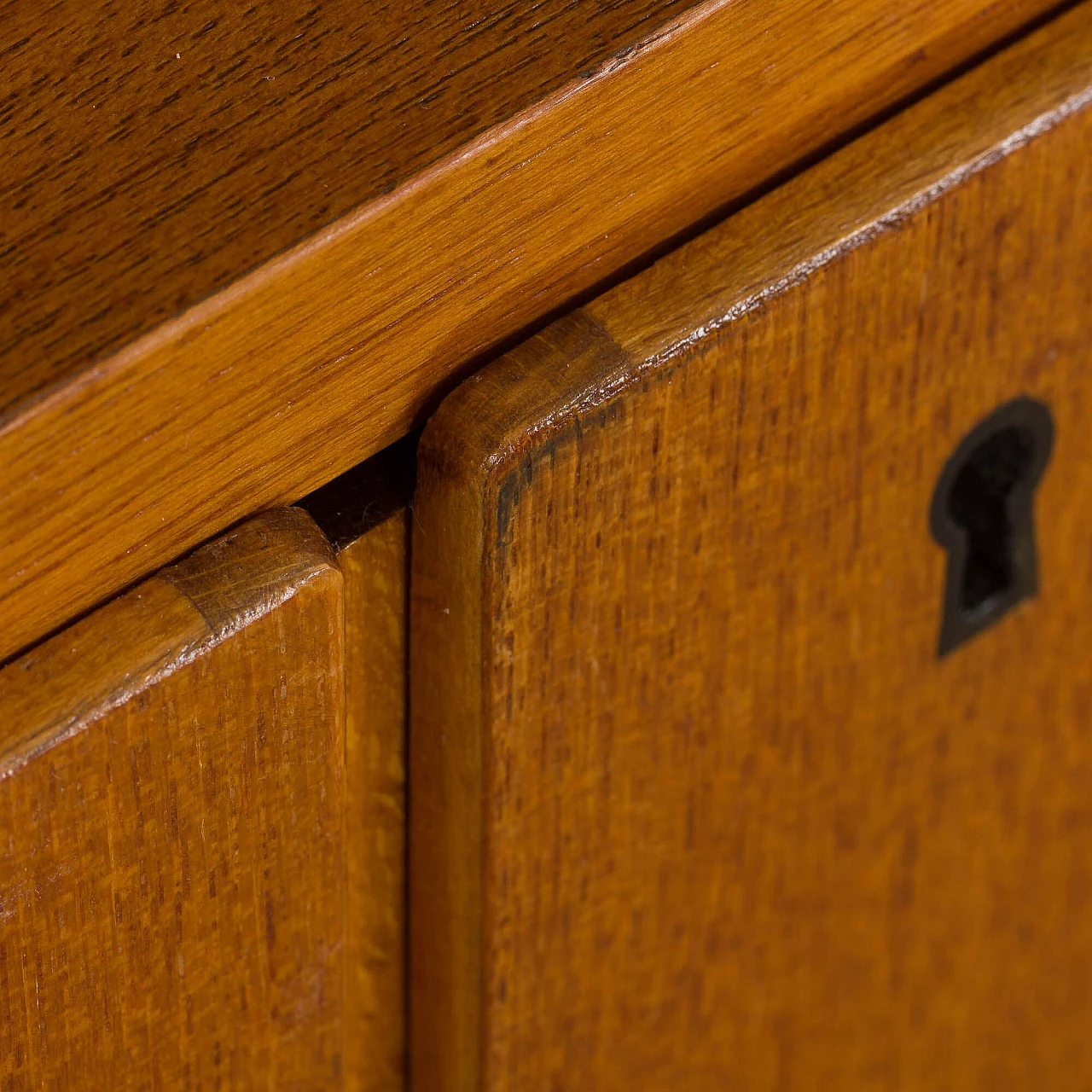 Freestanding teak wall unit, 1970s 15