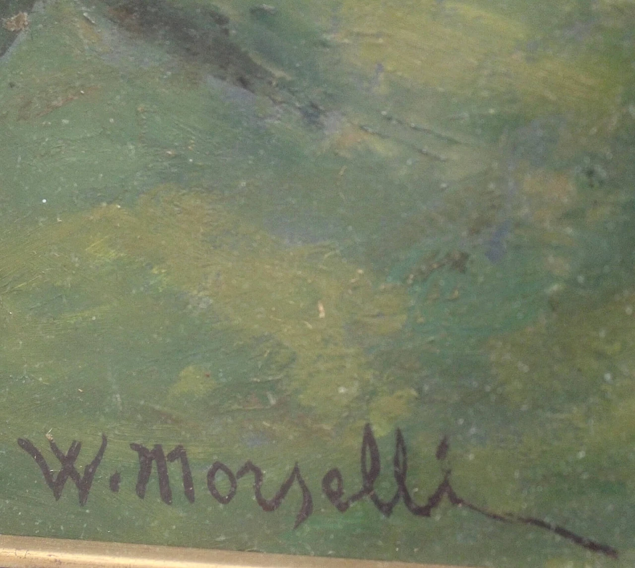 Walter Morselli, Natura morta, dipinto ad olio su tela 1