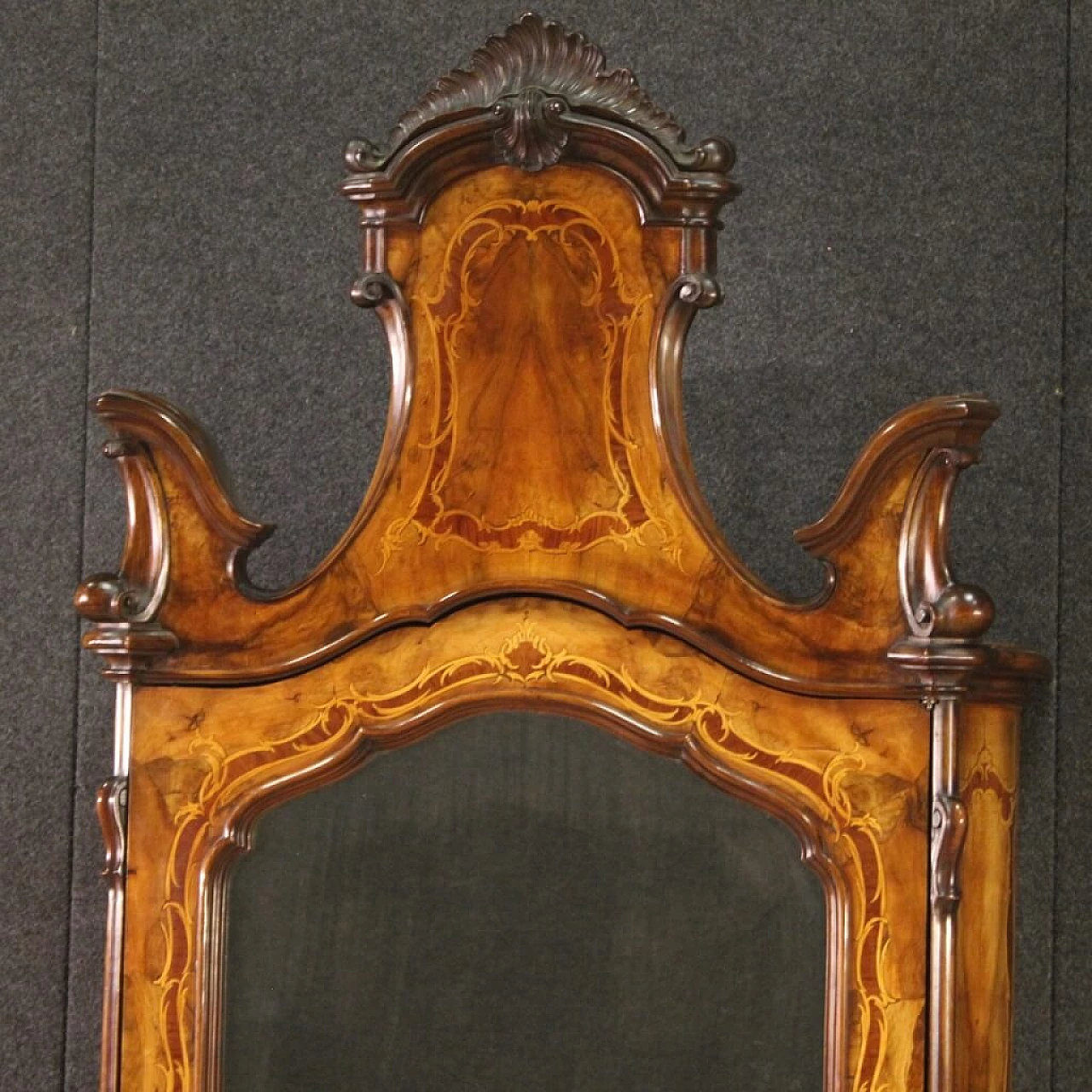Rococo-style wooden trumeau, 20th century 2
