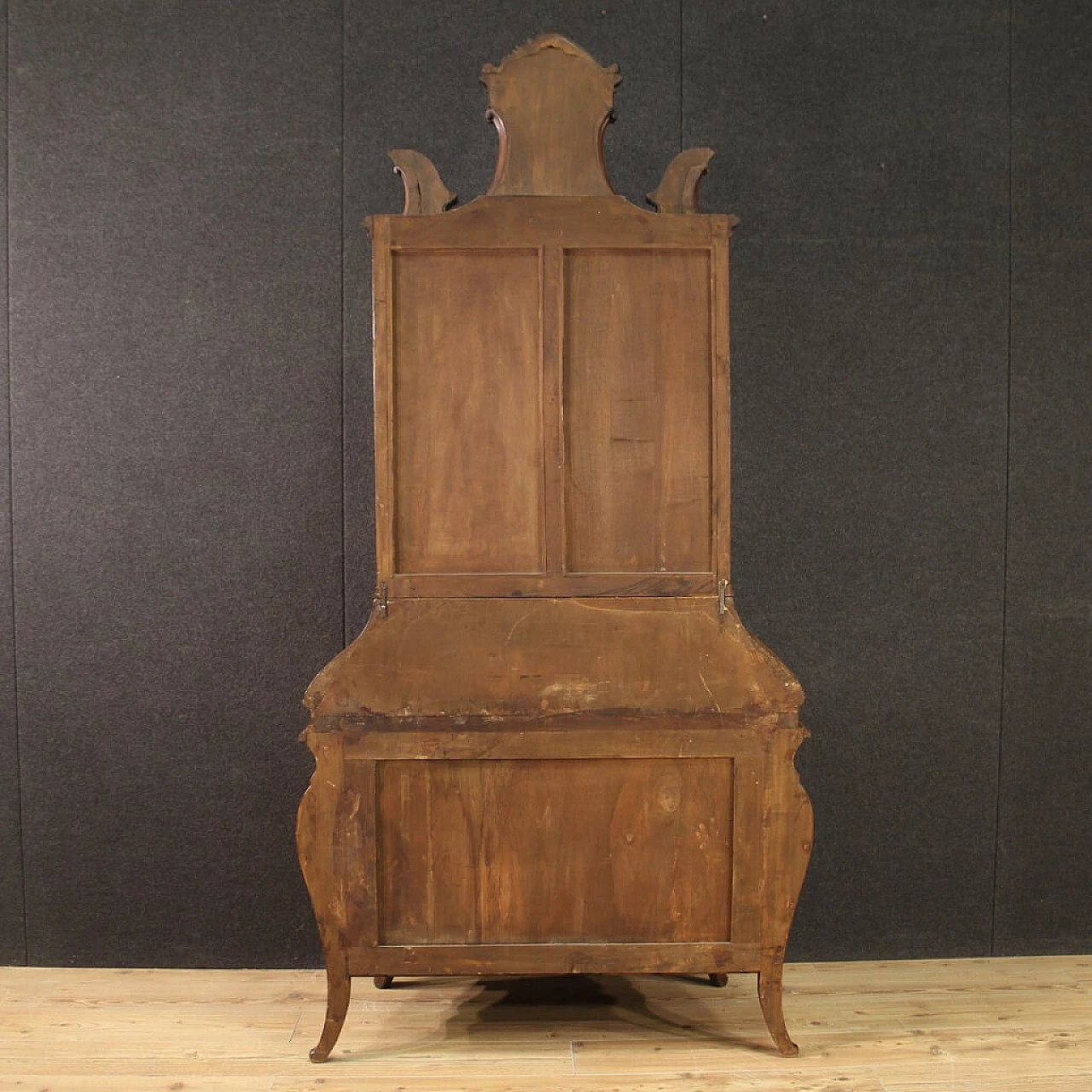 Rococo-style wooden trumeau, 20th century 10