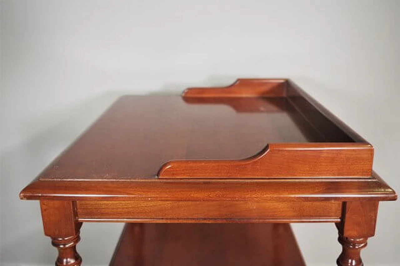 Cherry-stained beech coffee table, 1970s 5