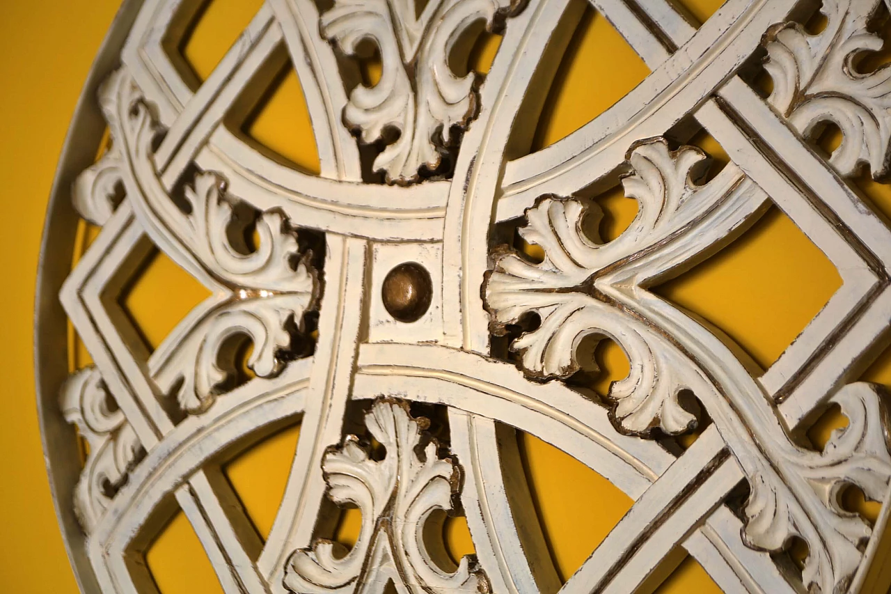Wooden rosette, 20th century 4