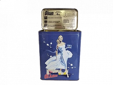 Dixan soap container, 1950s