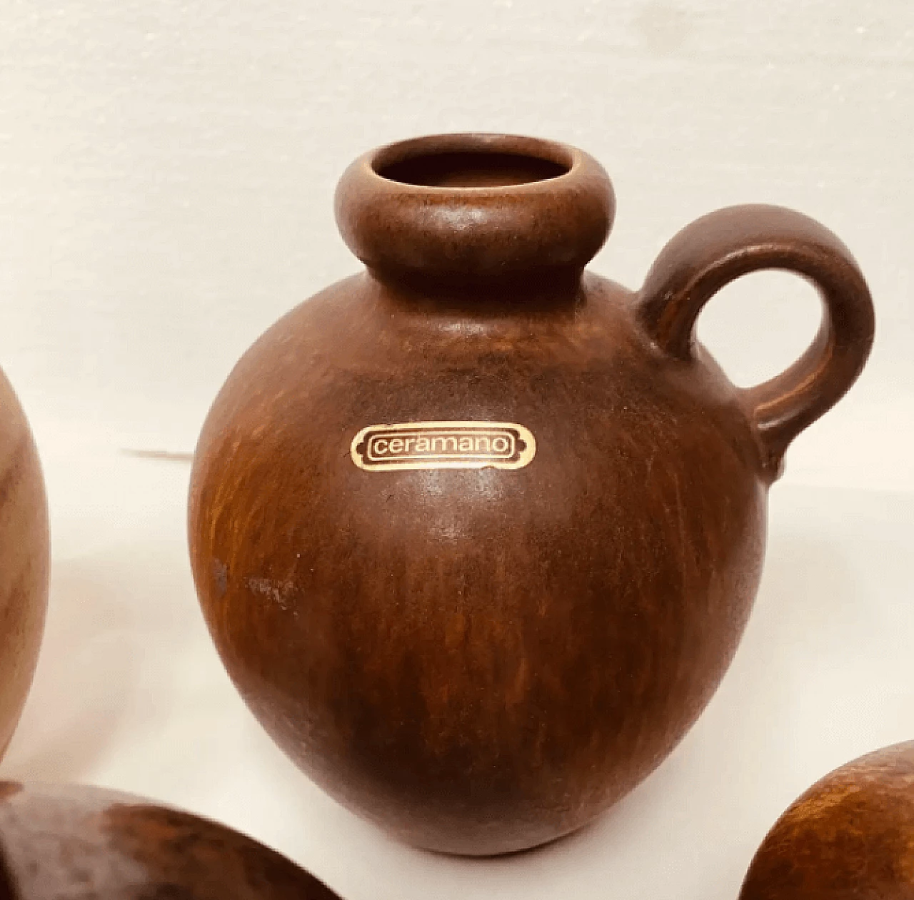 4 German jugs by Ceramano, 1970s 4