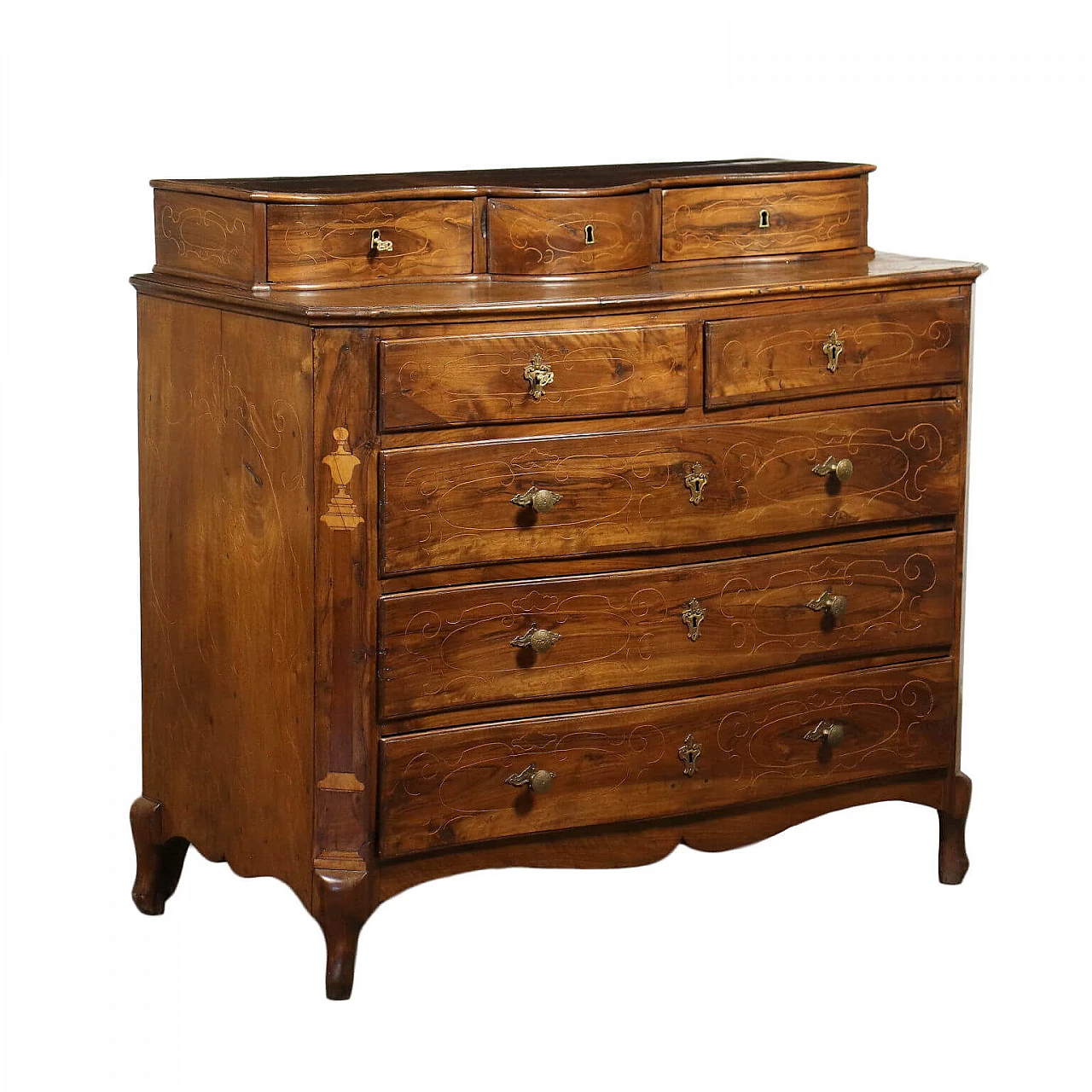 Comò Barocco con accessori in bronzo, '700 1