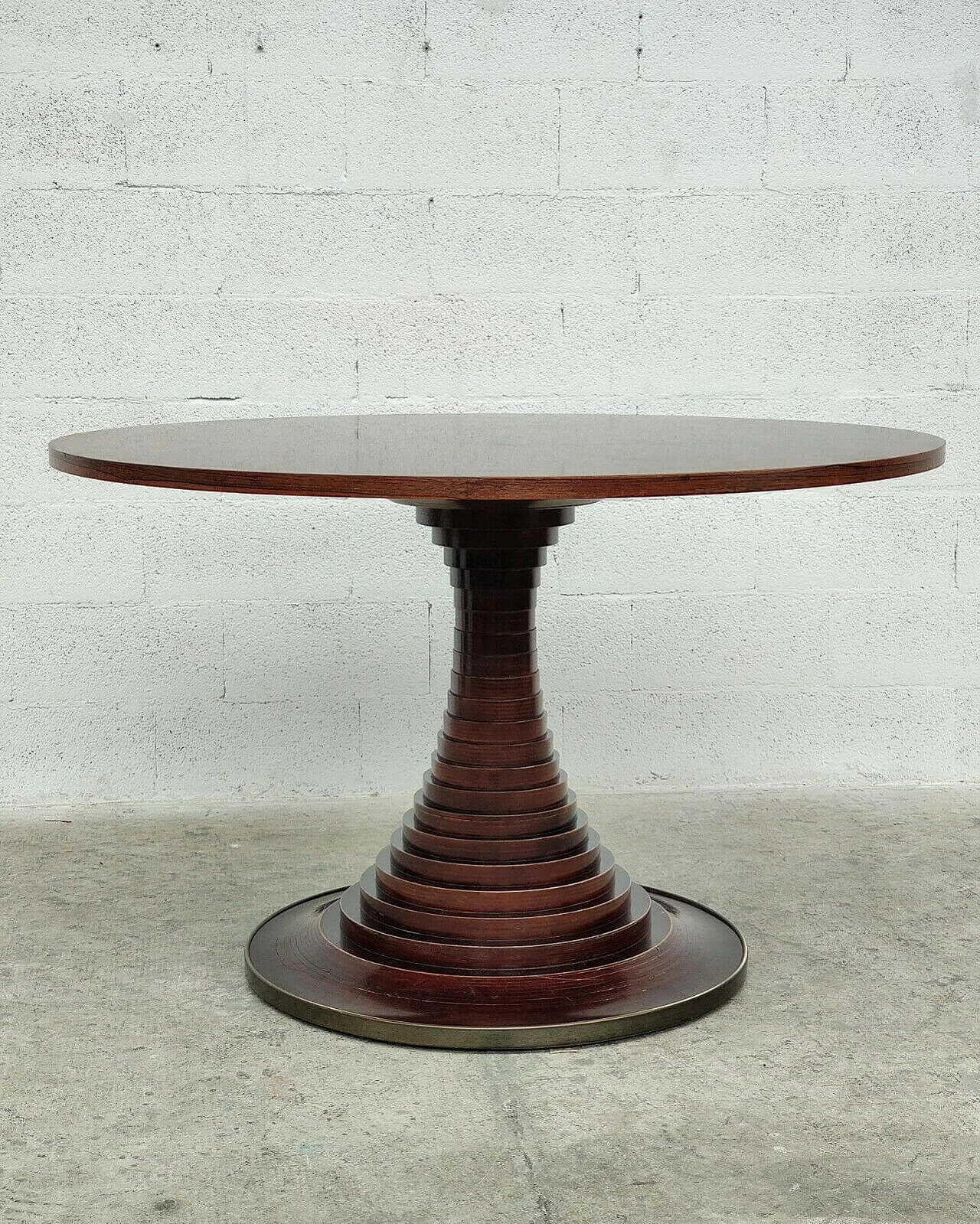 Rosewood dining table by Carlo de Carli, 1960s 1