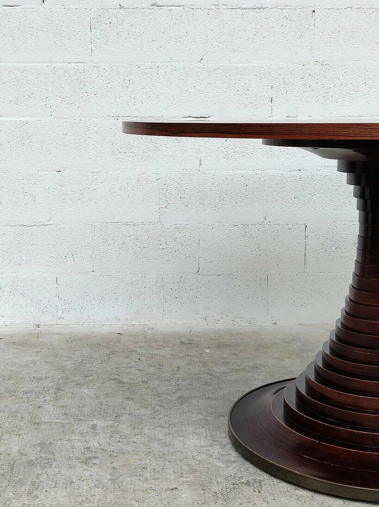 Rosewood dining table by Carlo de Carli, 1960s 5