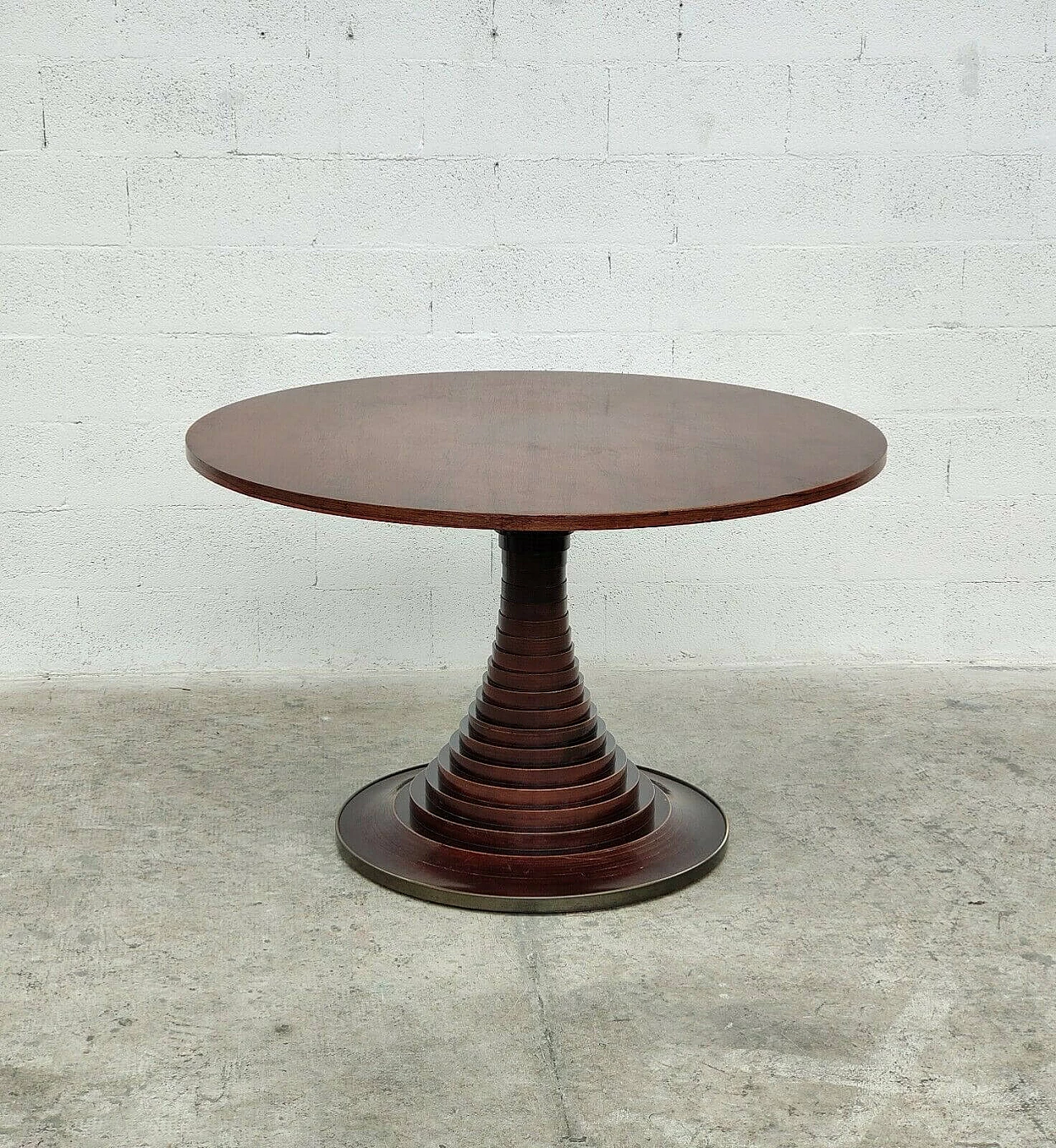 Rosewood dining table by Carlo de Carli, 1960s 8