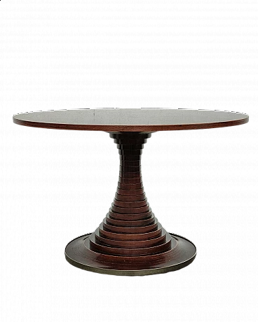 Rosewood dining table by Carlo de Carli, 1960s