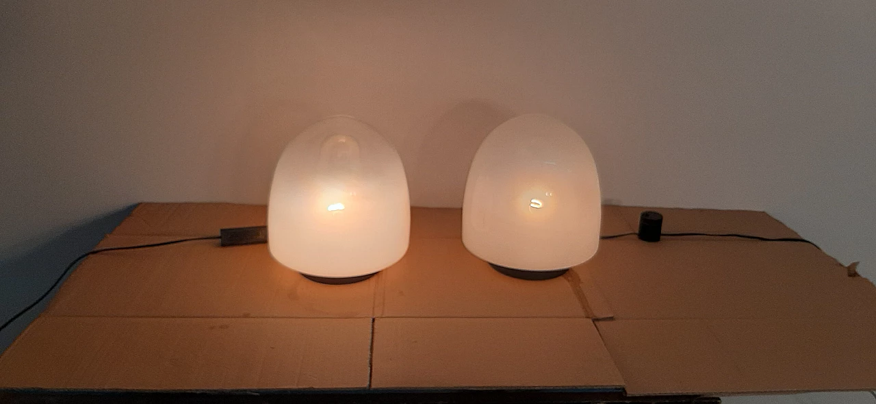Pair of Ebe 34 table lamps by Giusto Toso for Leucos, 1970s 1